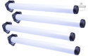 Noga do stołu fi60 L-710 biała 1op 4szt Noga do stołu fi60 L-710 biała 1op 4szt