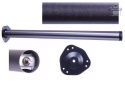 Noga do stołu fi60 L-710 inox 1op 4szt Noga do stołu fi60 L-710 inox 1op 4szt