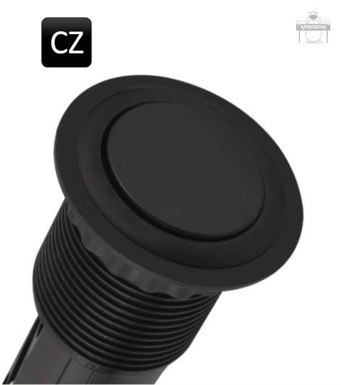 Power port listwa zasilająca chowana w blat czarna Power port listwa zasilająca chowana w blat czarna
