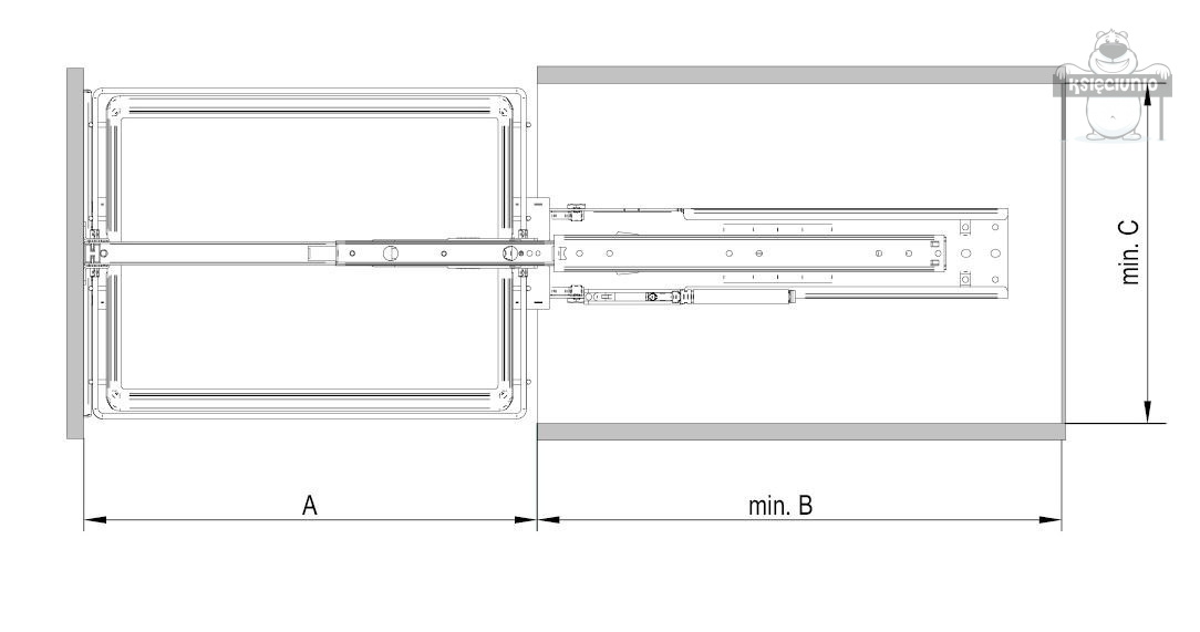 REJS cargo maxi CLASSIC 300 1900-2100 srebrne 80kg REJS cargo maxi CLASSIC 300 1900-2100 srebrne 80kg