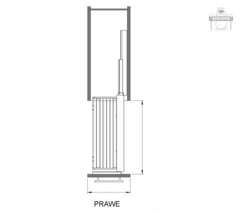 STARAX BLUM cargo pełny wysuw 2p 150 prawe STARAX BLUM cargo pełny wysuw 2p 150 prawe