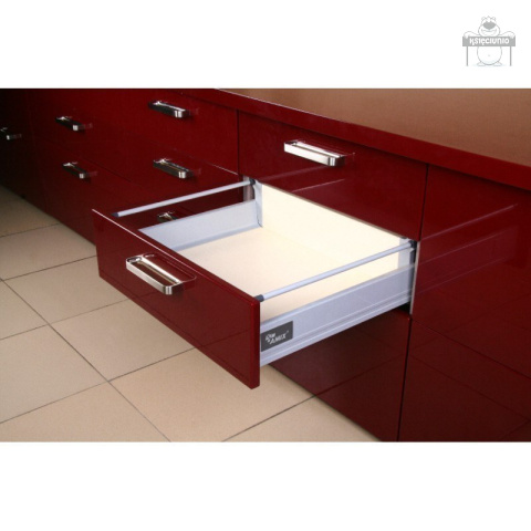 AMIX szufladka SYSTEM BOX tb10 L-500 średnia szara AMIX szufladka SYSTEM BOX tb10 L-500 średnia szara
