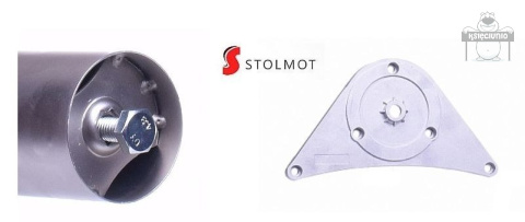 Noga do stołu fi60 L-820 satyna 1szt Noga do stołu fi60 L-820 satyna 1szt