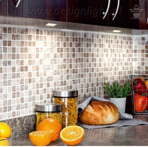 OPRAWA LED SQUARE 2 srebrna 1.5W 12VDC zimna OPRAWA LED SQUARE 2 srebrna 1.5W 12VDC zimna