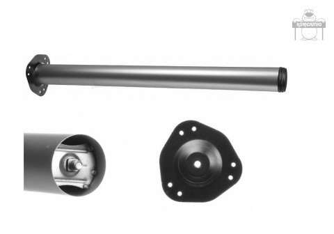 Noga do stołu fi60 L-820 chrom 1szt Noga do stołu fi60 L-820 chrom 1szt