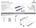 REJS prowadnica z hamulcem comfort slide 3D L-500 REJS prowadnica z hamulcem comfort slide 3D L-500