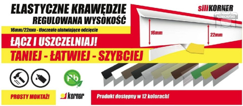 SILIKORNER uszczelka wodoodporna TRANSPARENTNA SILIKORNER uszczelka wodoodporna TRANSPARENTNA