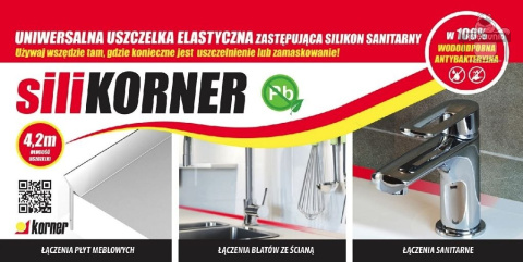 SILIKORNER uszczelka wodoodporna TRANSPARENTNA SILIKORNER uszczelka wodoodporna TRANSPARENTNA
